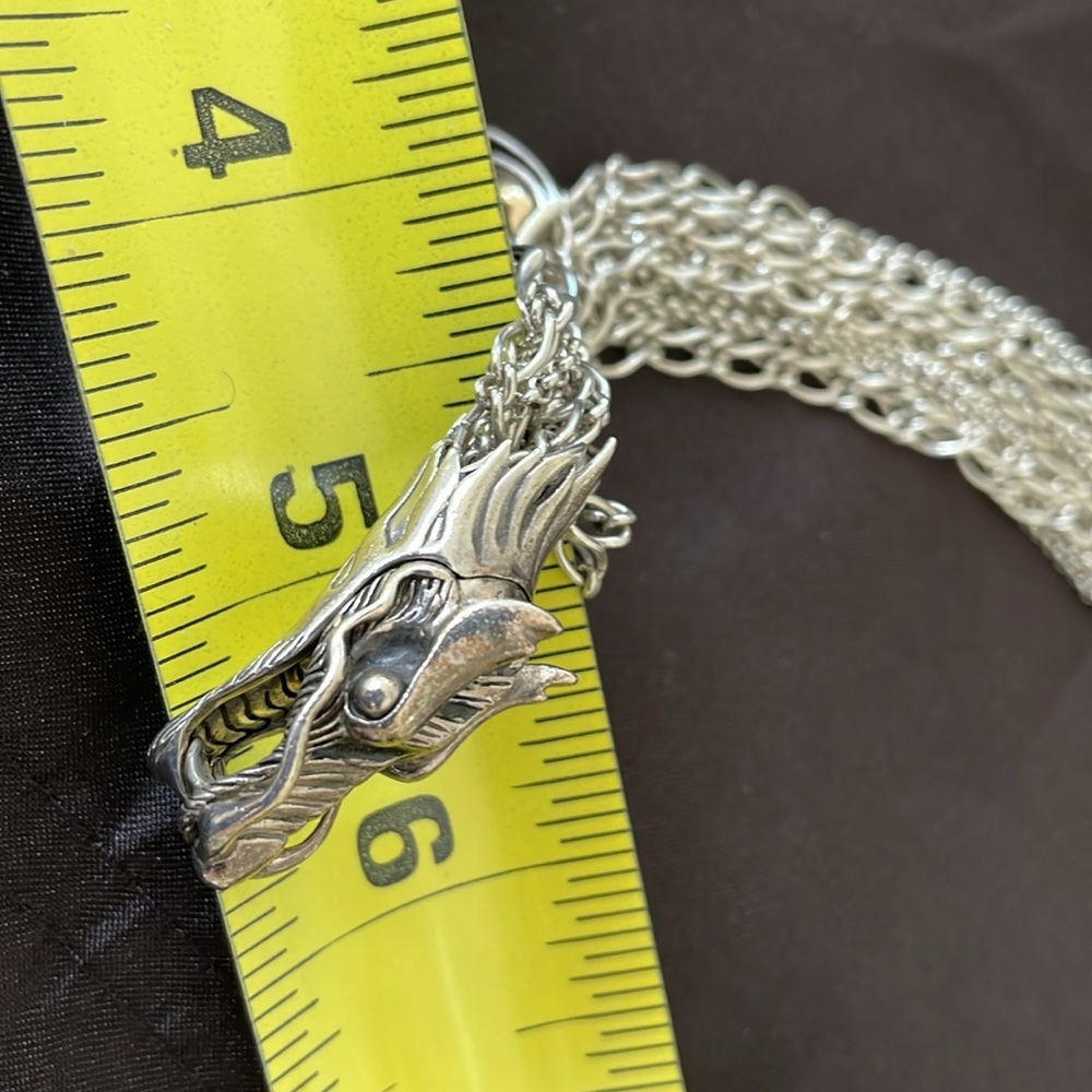 RARE John Hardy Naga Dragon 18kt
Gold and Sterling Silver Bracelet 62.2 Grams - Picture 3 of 13